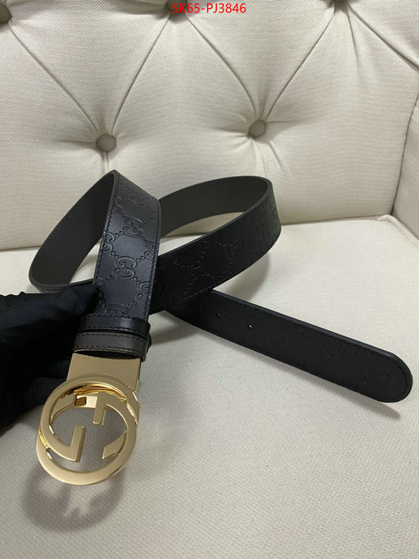 Belts-Gucci fake high quality ID: PJ3846 $: 65USD