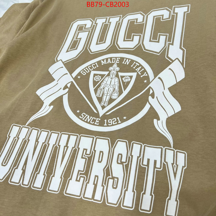 Clothing-Gucci cheap online best designer ID: CB2003 $: 79USD