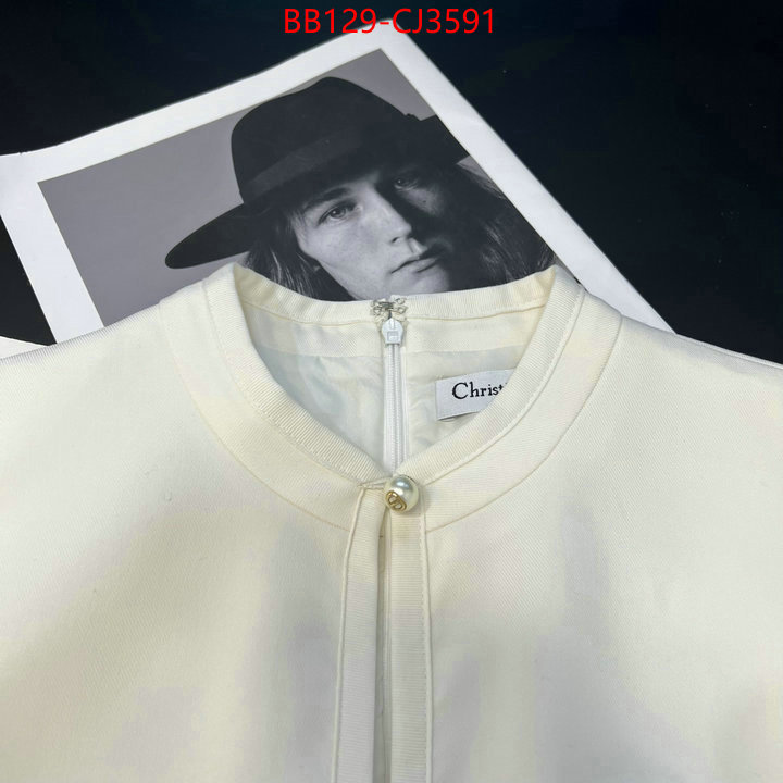Clothing-Dior top quality replica ID: CJ3591 $: 129USD