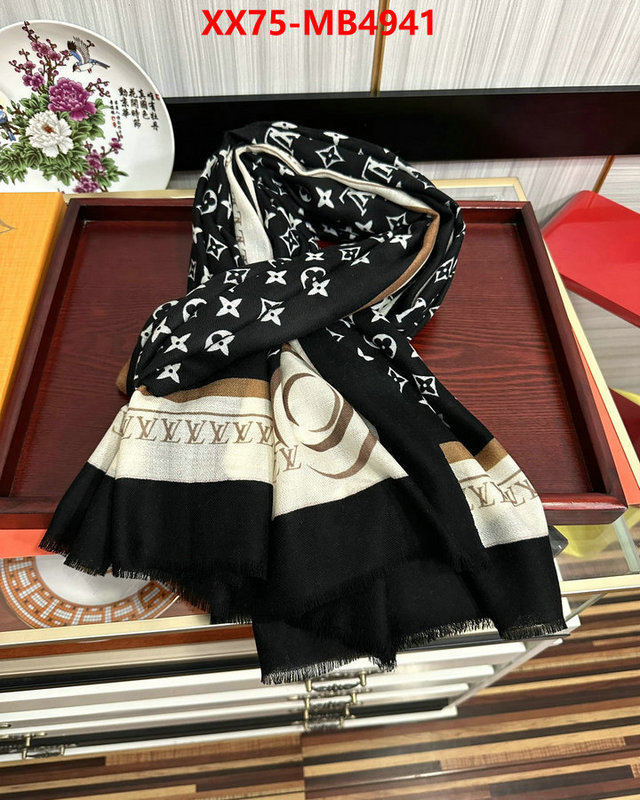 Scarf-LV top perfect fake ID: MB4941 $: 75USD