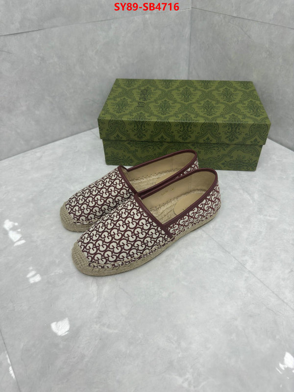 Women Shoes-Gucci cheap replica designer ID: SB4716 $: 89USD