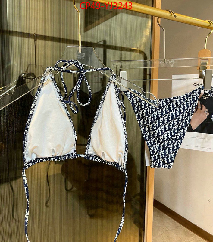 Swimsuit-Dior fake ID: YJ3243 $: 49USD