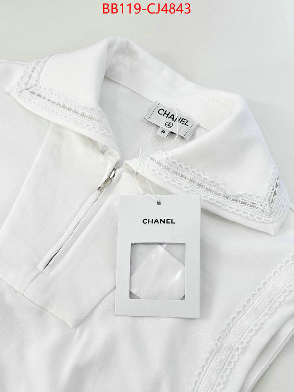 Clothing-Chanel buy 1:1 ID: CJ4843 $: 119USD