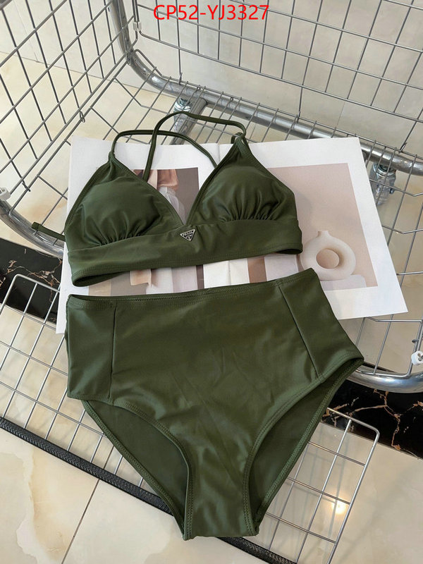 Swimsuit-Prada top quality designer replica ID: YJ3327 $: 52USD