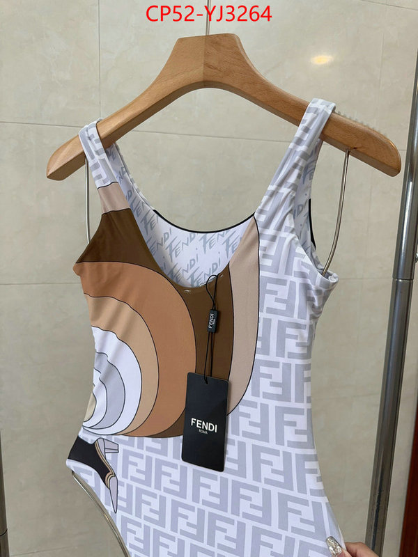 Swimsuit-Fendi best wholesale replica ID: YJ3264 $: 52USD