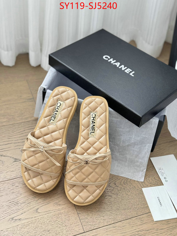 Women Shoes-Chanel best quality fake ID: SJ5240 $: 119USD