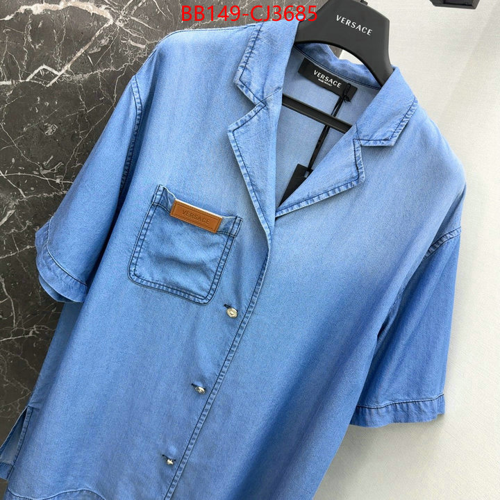 Clothing-Versace designer replica ID: CJ3685 $: 149USD
