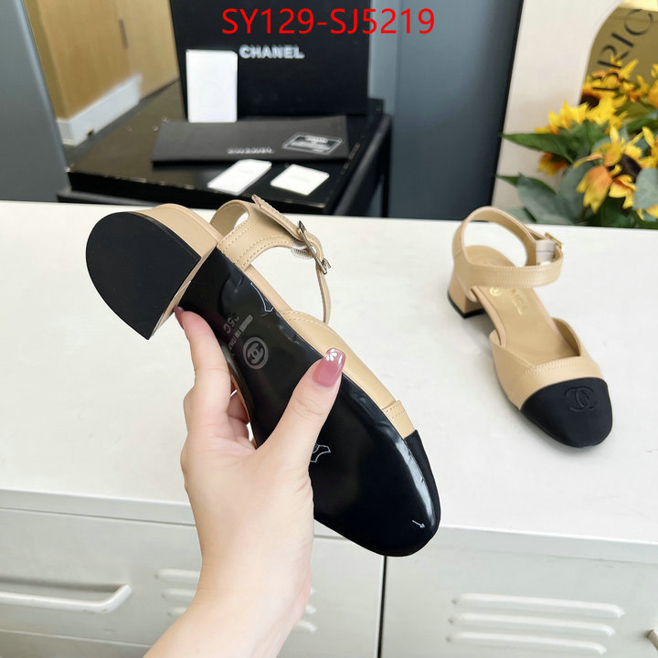 Women Shoes-Chanel what is a 1:1 replica ID: SJ5219 $: 129USD