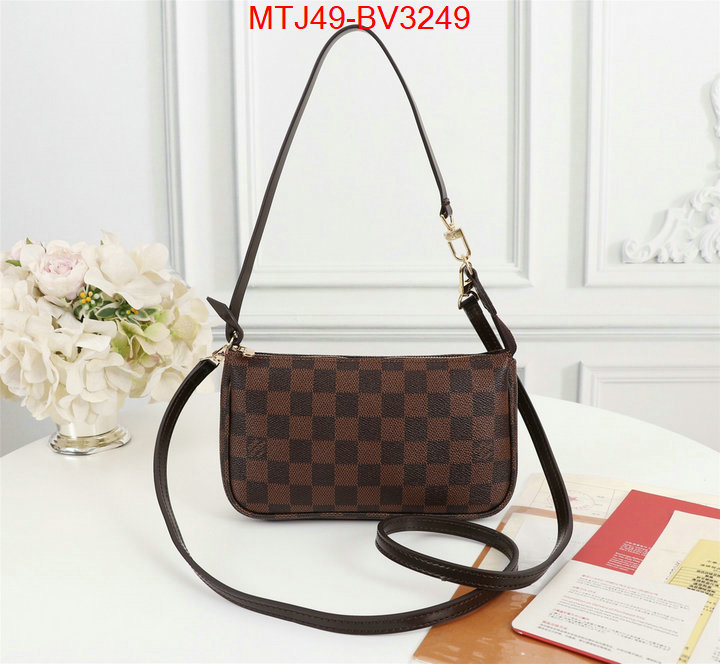 LV Bags(4A)-Pochette MTis Bag- luxury ID: BV3249 $: 49USD,