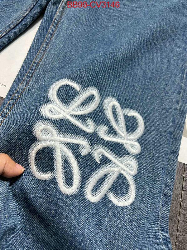 Clothing-Loewe top fake designer ID: CV3146 $: 99USD
