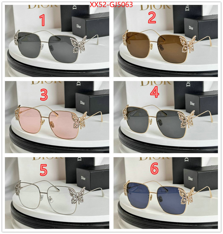 Glasses-Dior we provide top cheap aaaaa ID: GJ5063 $: 52USD