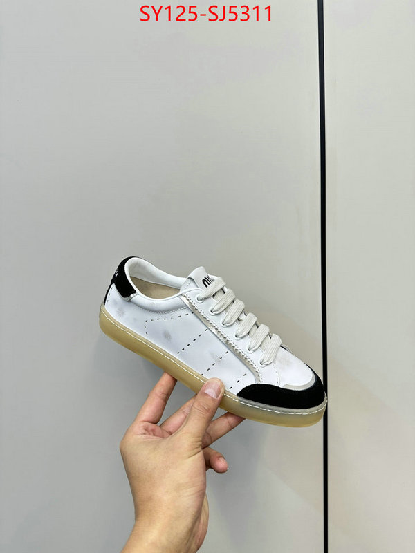 Women Shoes-Miu Miu aaaaa replica ID: SJ5311 $: 125USD