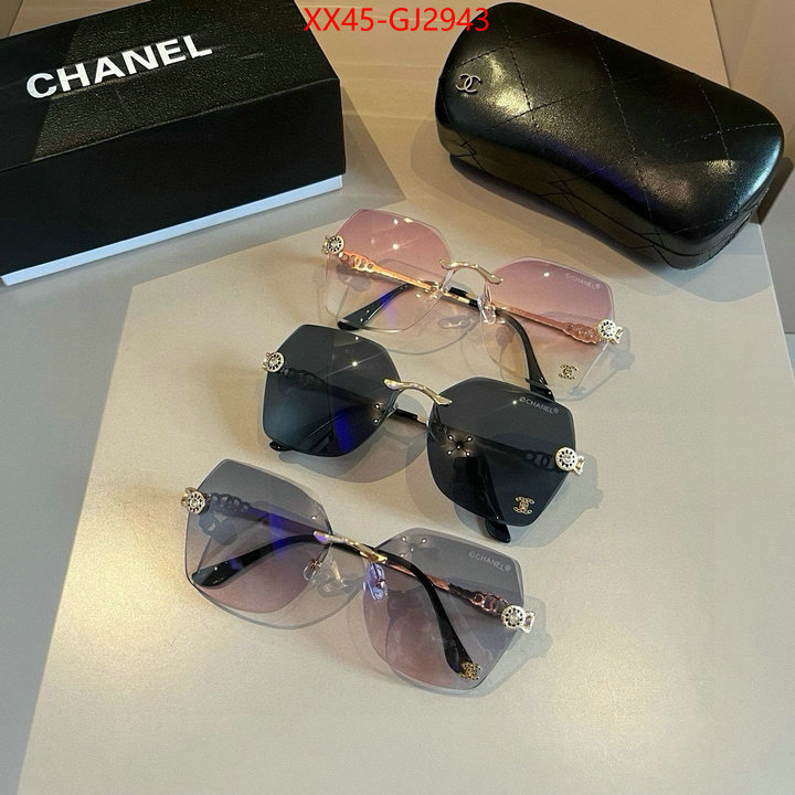 Glasses-Chanel what is aaaaa quality ID: GJ2943 $: 45USD