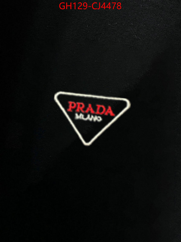 Clothing-Prada buying replica ID: CJ4478 $: 129USD