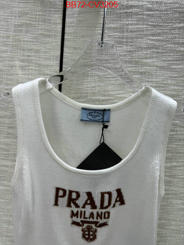Clothing-Prada shop designer replica ID: CV3205 $: 72USD