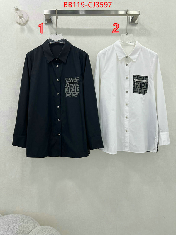 Clothing-Fendi online from china ID: CJ3597 $: 119USD