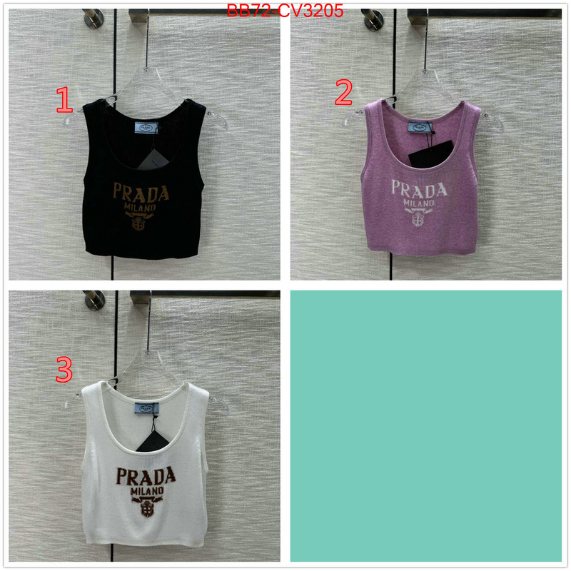 Clothing-Prada shop designer replica ID: CV3205 $: 72USD