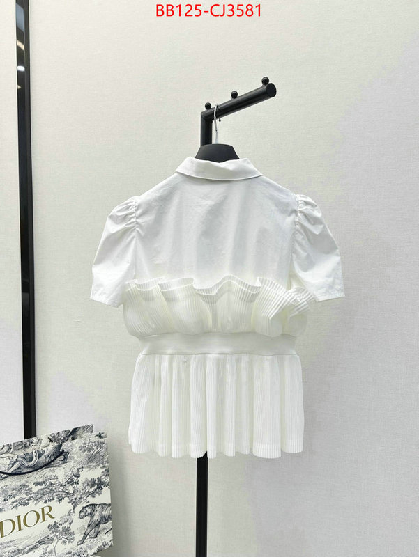 Clothing-Dior aaaaa quality replica ID: CJ3581 $: 125USD