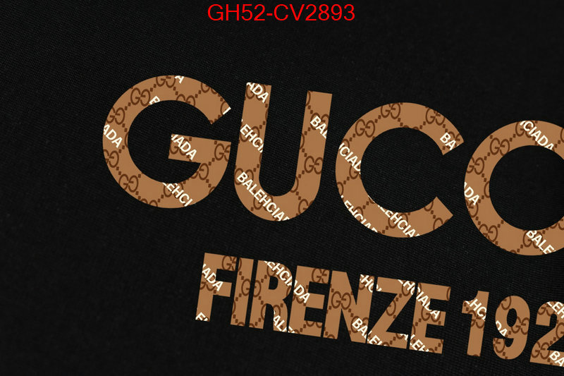 Clothing-Gucci sale ID: CV2893 $: 52USD