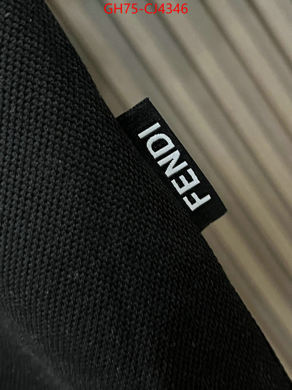Clothing-Fendi perfect quality designer replica ID: CJ4346 $: 75USD