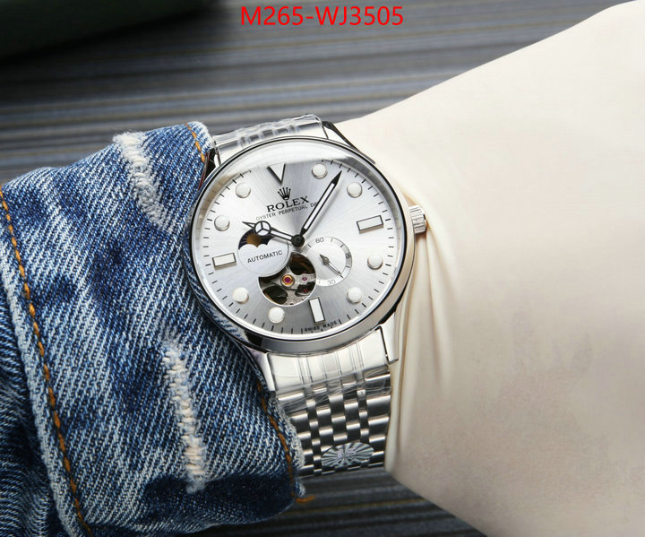 Watch(TOP)-Rolex replica 2024 perfect luxury ID: WJ3505 $: 265USD