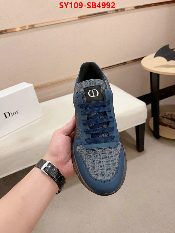 Men shoes-Dior we provide top cheap aaaaa ID: SB4992 $: 109USD