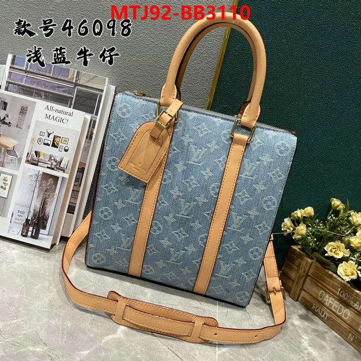 LV Bags(4A)-Handbag Collection- shop designer ID: BB3110 $: 92USD,