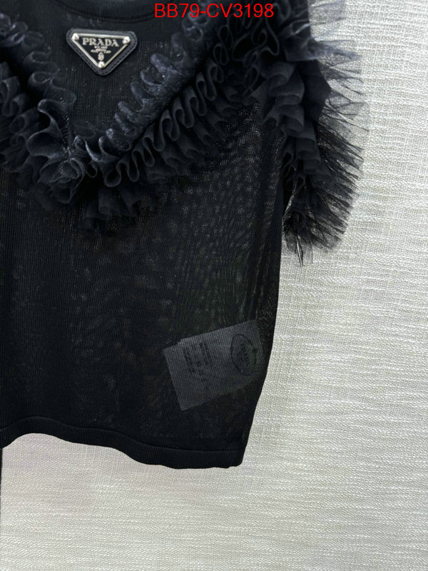 Clothing-Prada where should i buy replica ID: CV3198 $: 79USD