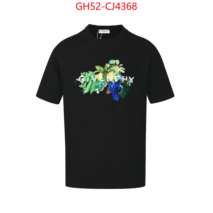 Clothing-Givenchy replica best ID: CJ4368 $: 52USD