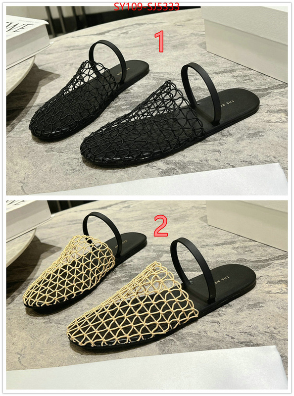 Women Shoes-The Row aaaaa quality replica ID: SJ5333 $: 109USD