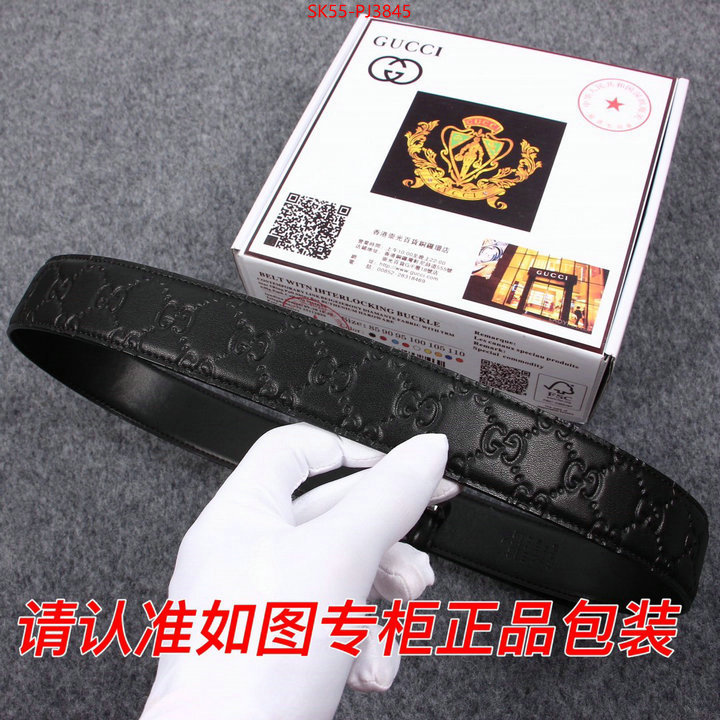 Belts-Gucci best fake ID: PJ3845 $: 55USD