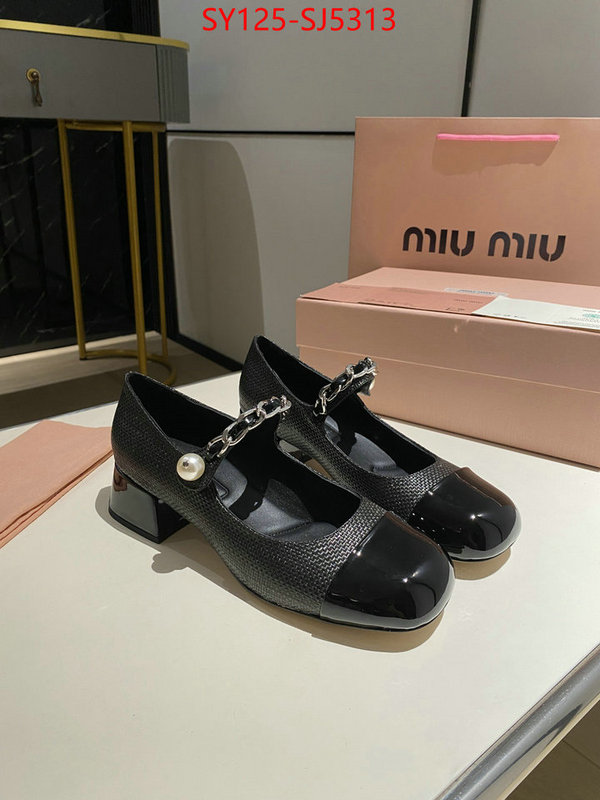 Women Shoes-Miu Miu customize the best replica ID: SJ5313 $: 125USD