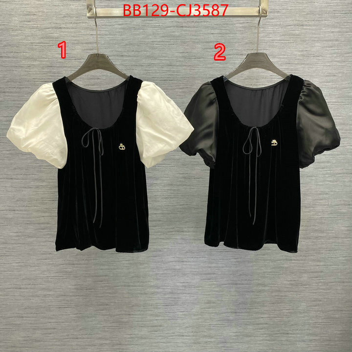 Clothing-Dior styles & where to buy ID: CJ3587 $: 129USD