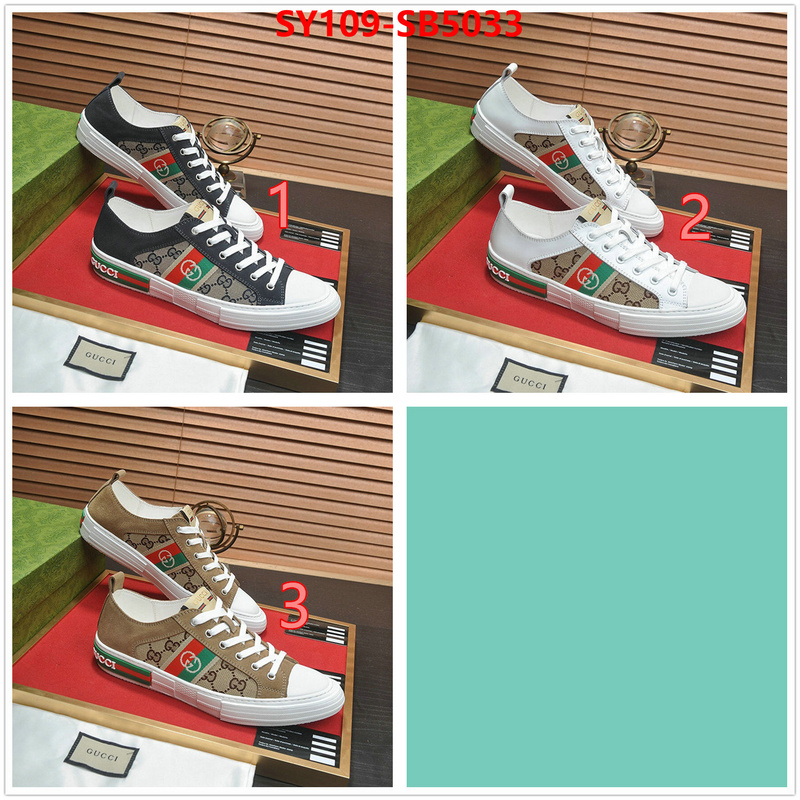 Men Shoes-Gucci fake aaaaa ID: SB5033 $: 109USD