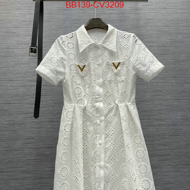 Clothing-Valentino knockoff highest quality ID: CV3209 $: 139USD