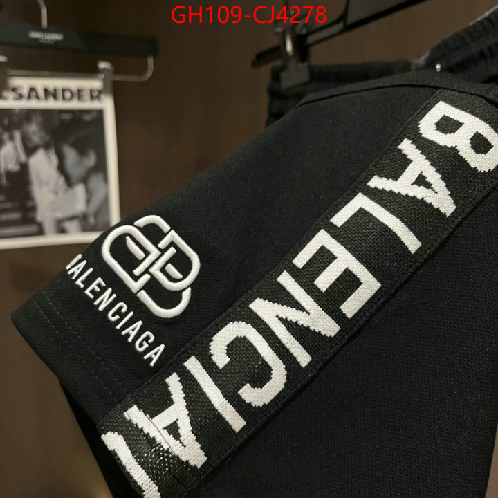 Clothing-Balenciaga mirror quality ID: CJ4278 $: 109USD