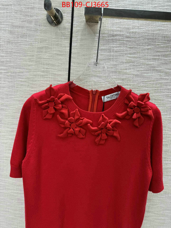 Clothing-Valentino wholesale replica shop ID: CJ3665 $: 109USD