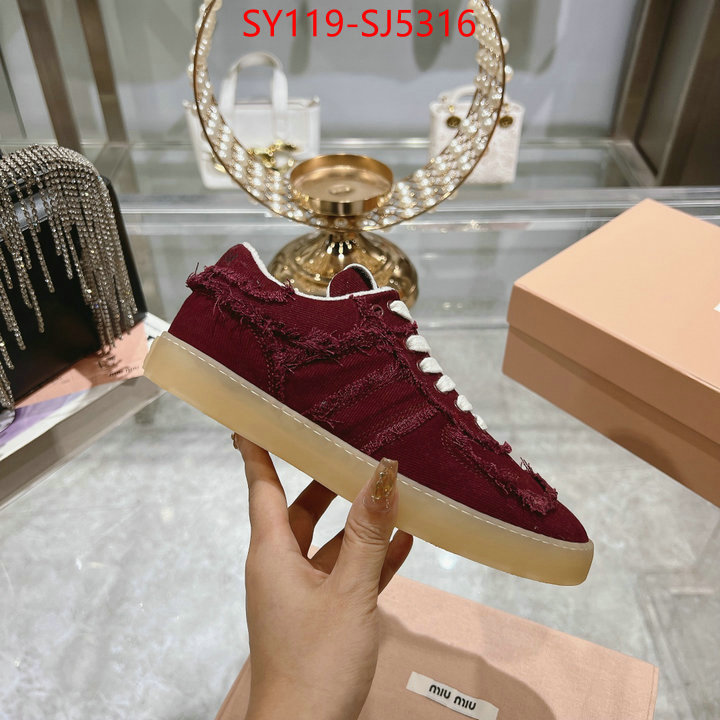 Women Shoes-Miu Miu best wholesale replica ID: SJ5316 $: 119USD