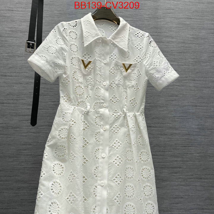 Clothing-Valentino knockoff highest quality ID: CV3209 $: 139USD