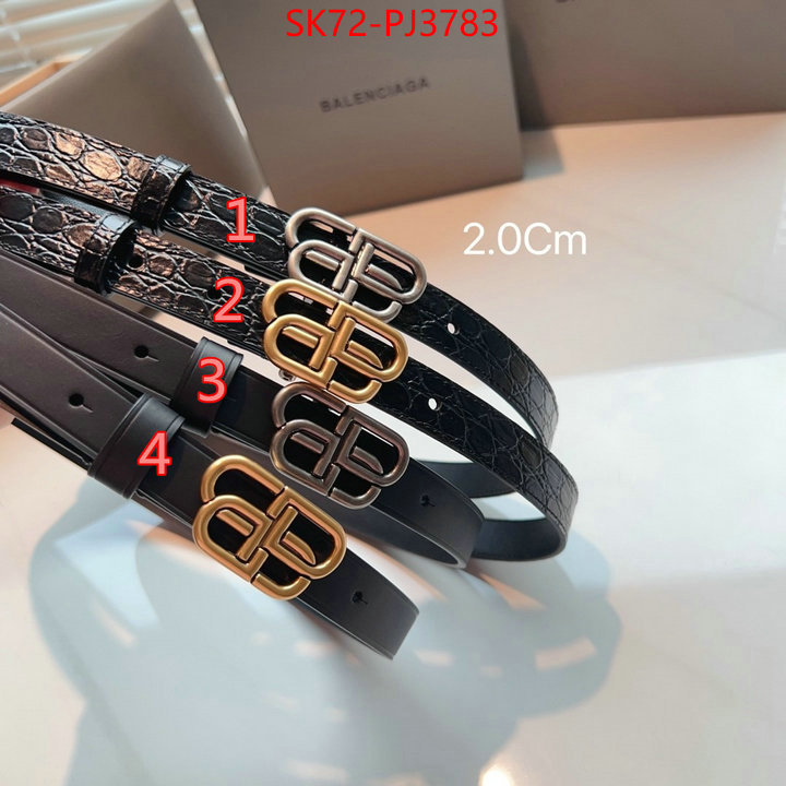 Belts-Balenciaga what 1:1 replica ID: PJ3783 $: 72USD