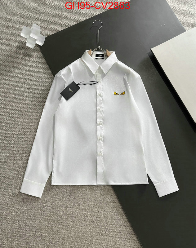 Clothing-Fendi shop designer ID: CV2863 $: 95USD