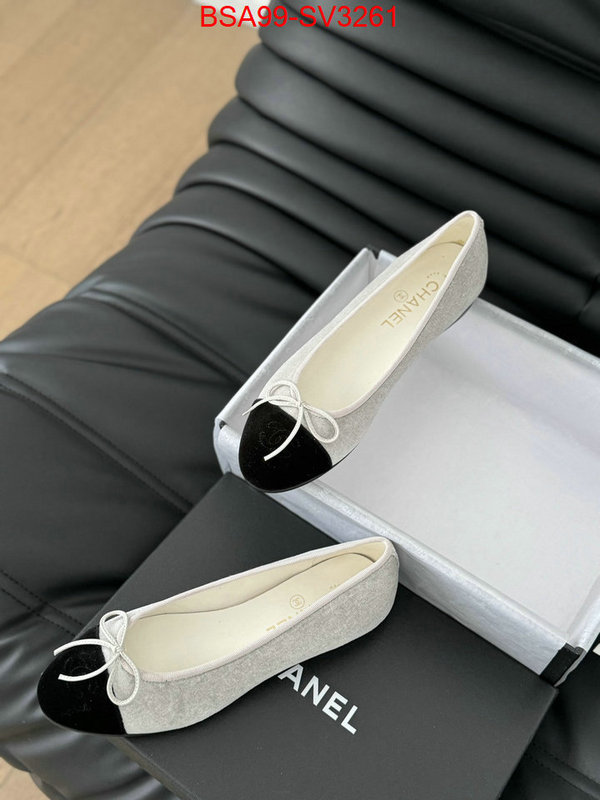 Women Shoes-Chanel copy aaaaa ID: SV3261 $: 99USD