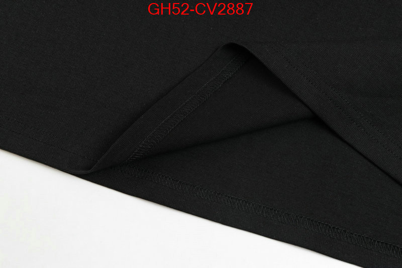 Clothing-Gucci can you buy knockoff ID: CV2887 $: 52USD