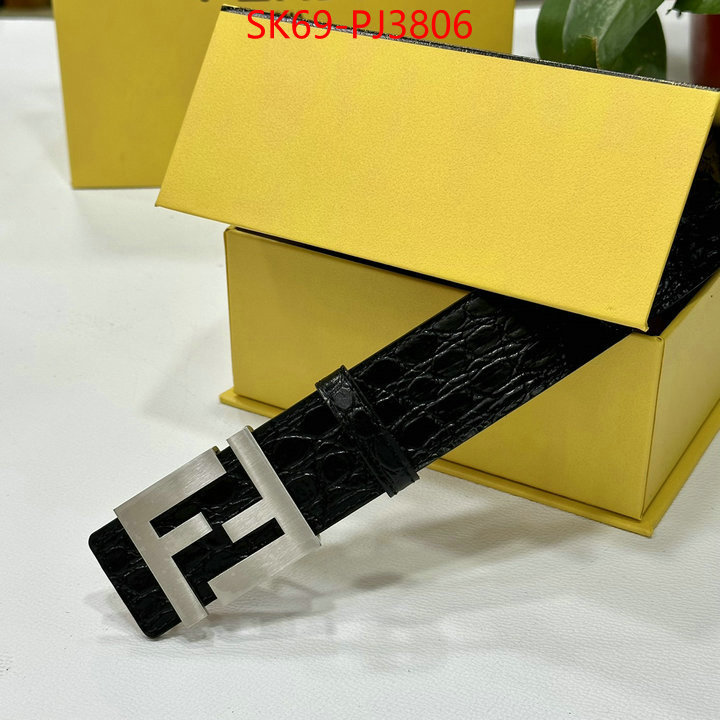 Belts-Fendi best quality designer ID: PJ3806 $: 69USD
