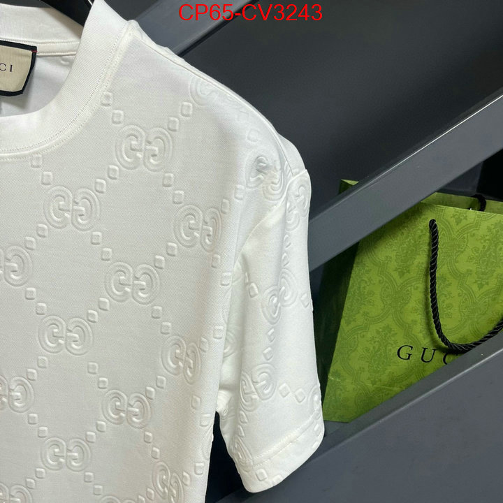 Clothing-Gucci replica wholesale ID: CV3243 $: 65USD