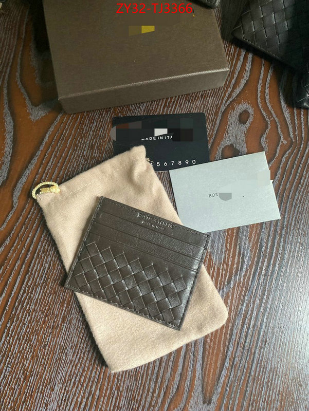 BV Bags(4A)-Wallet aaaaa+ quality replica ID: TJ3366 $: 32USD,