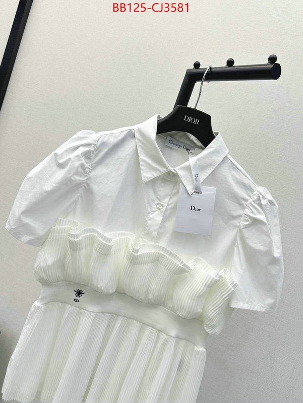 Clothing-Dior aaaaa quality replica ID: CJ3581 $: 125USD