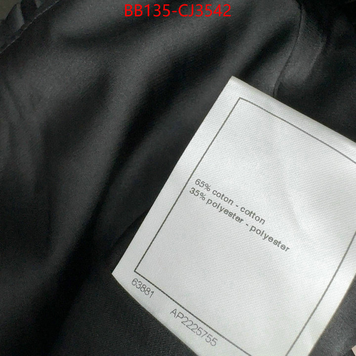 Clothing-Chanel sell high quality ID: CJ3542 $: 135USD