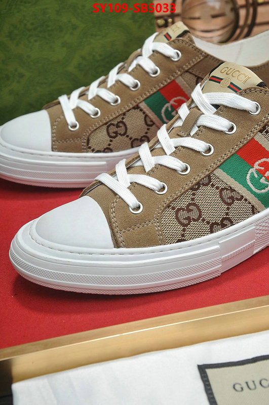 Men Shoes-Gucci fake aaaaa ID: SB5033 $: 109USD