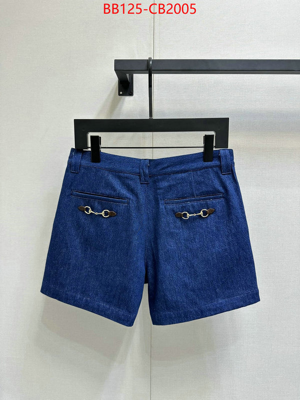 Clothing-Gucci high-end designer ID: CB2005 $: 125USD